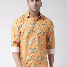 hangup plus Conversational Printed Slim Fit Casual Shirt-image-29