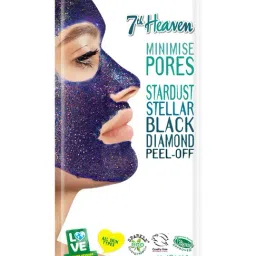 7th Heaven Stardust Stellar Black Diamond Peel-Off Mask - 10 ml-17