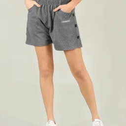 Chkokko Grey Cotton Shorts-image-12