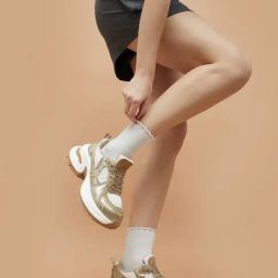 Ginger by Lifestyle Women's Gold Sneakers-image-67
