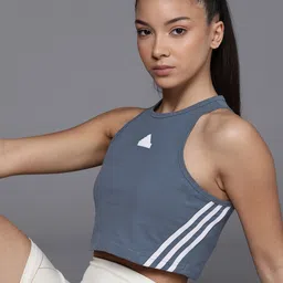 ADIDAS Brand Logo Print FI 3S Tank Top-64