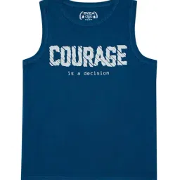 Dyca Kids Dark Blue Graphic Print T-Shirt-image-44