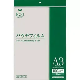 Kokuyo 307x430 mm 100 μm R-PET Clear Pouch Film, KLM-F307430-20N (Bag of 20 Pcs)-image-87