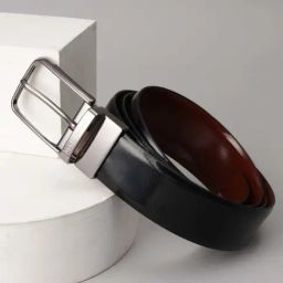 Allen Solly Black Leather Formal Belt-image-42