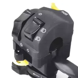Uno Minda Handle Bar Switch - Left Side - Kick Start for TVS Victor (SW-0657U) image 3