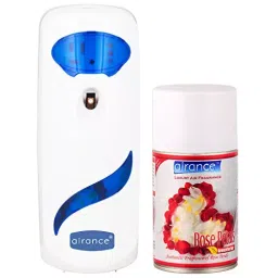 Airance Automatic Air Freshner Dispenser With 250 ml Rose Petals Fragrance Refill- Spray Bottle (Pack of 2)-10
