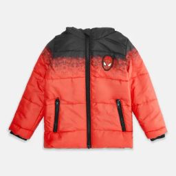 Pantaloons Junior Black & Coral Printed Full Sleeves Jacket-image-75