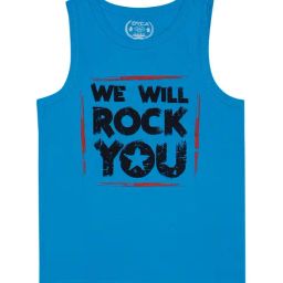 Dyca Kids Blue Graphic Print T-Shirt-image-51