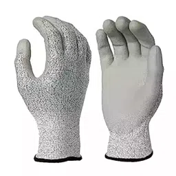 BRALA Techtion Knitted Cut Resistant Gloves Grey Color, L Size (Pack of 12 Pair)-image-94
