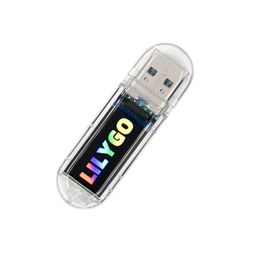 LILYGO® T-Dongle-S3 ESP32-S3 Development Board With Screen Dongle 0.96 inch ST7735 LCD Display Support WiFi Bluetooth TF Card image 1