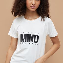 Kappa Women Typography Printed Round Neck T-shirt-picture-5