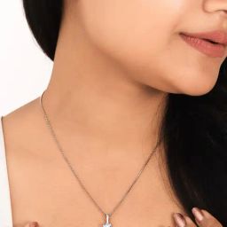 Silberry 925 Sterling Silver Mini Cube Pendant Set-image-66