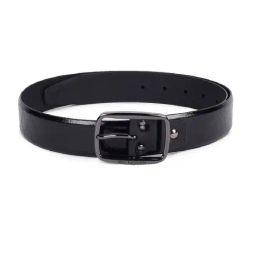 Van Heusen Black Leather Waist Belt for Men-image-76
