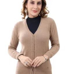 Monte Carlo Camel Solid Cardigan-picture-14