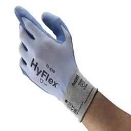 Ansell HyFlex 11-518 Blue Dyneema Diamond Technology Nylon Spandex Abrasion & Cut Resistant Gloves Size 9, 11518PRO090-picture-7