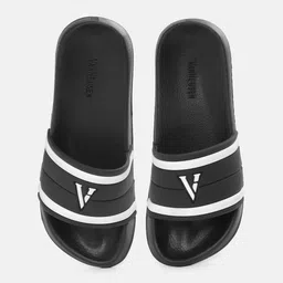 Van Heusen Men Striped Sliders-54