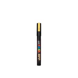 Uni Posca PC-3M 0.9-1.3 mm Fine Tip Gold Ink Water Based Paint Marker (Pack of 6 Pcs)-2