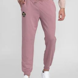 Giordano Pink Slim Fit Joggers-image-95