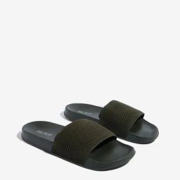 SOLEPLAY by Westside Olive Chevron Textured Slides-19