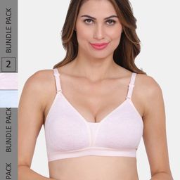 Amour Secret Pack of 2 Non-Wired Seamless T-shirt Bra-picture-56