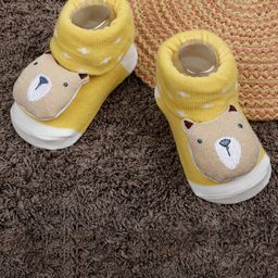Baby Moo Infants Kids Teddy Cotton Socks Booties-13