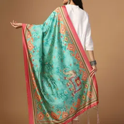 Kaizen TEXO FAB Ethnic Motifs Printed Dupatta image 4