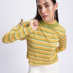 glitchez Striped Stride Multi-Striped Pullover-6