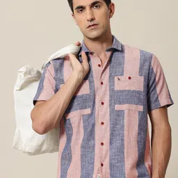 Mr Bowerbird Premium Striped Casual Shirt-picture-10