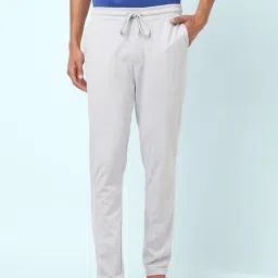 Ajile by Pantaloons Stone Grey Cotton Slim Fit Lounge Pants-image-37