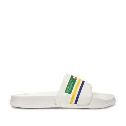 United Colors of Benetton Men's White Slides-picture-17