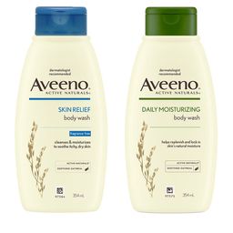 Aveeno Set of Skin Relief & Daily Moisturizing Body Wash - 354 ml Each-image-76