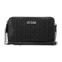 Guess Black Tidewood Logo Cross Body Bag-image-75
