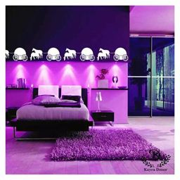 Kayra Decor Horse Cart 16x24 Inch Wall Design Stencil Painting KHSNT076-image-98
