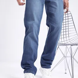 glitchez Men Light Fade Embroidered Stretchable Jeans-picture-36