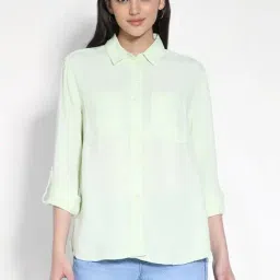 American Eagle OutFitters Green Regular Fit Shirt-picture-39