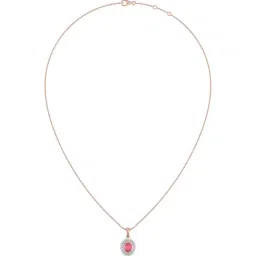 Joyalukkas 18k (750) Purity Rose Gold Scarlet Glow Diamond Pendant-image-76