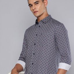 Indian Terrain Classic Fit Floral Printed Casual Shirt-picture-46