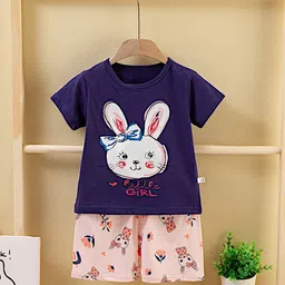 BAESD Kids Printed Pure Cotton Night suit-image-75