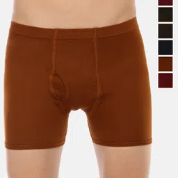 Dollar Pack Of 7 Mid-Rise Assorted Pure Cotton Trunks MLHTR-05-PO7-ASST4-picture-11