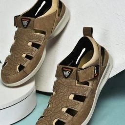 Woodland Men's Khaki Fisherman Sandals-picture-12
