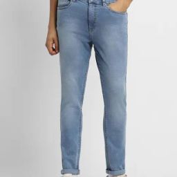 Forever 21 Blue Mid Waist Skinny Fit Regular Length Jeans-image-58