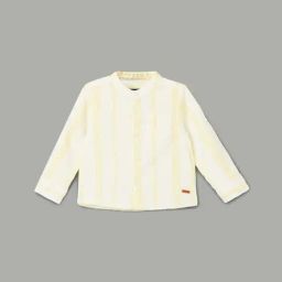 Fame Forever by Lifestyle Boys Yellow Cotton Shirt-image-122