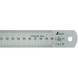 Shinwa Rules Stainless Steel Imono Scale cm Display Silver, 68536535-image-50