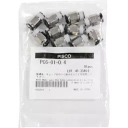 PISCO Fixed Throttle Joint Straight Φ0.4 mm, PC6-01-0.4 (Bag of 10 Pcs)-image-62