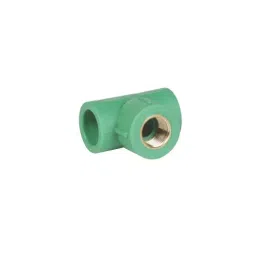 Supreme 32x15 mm (1-1/4x1/2 Inch) PPR Brass Female Thread Tee MG2P2FTT01-1/4I-image-82