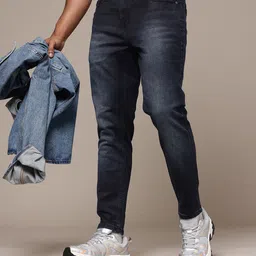 The Roadster Lifestyle Co. Men Slim Fit Light Fade Stretchable Jeans-picture-34
