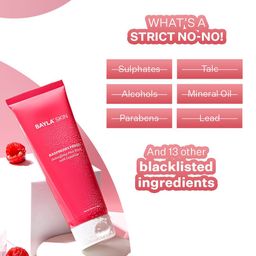 Bayla Skin Raspberry Fresh Detoxifying Face Wash With Liquorice - 100ml image 2