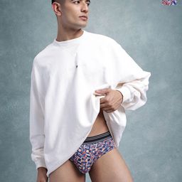 The Roadster Life Co. Pack Of 2 Printed Pure Cotton Basic Briefs - RD_SS24_BRF_005_F-picture-32
