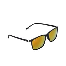 Creature Unisex Yellow Lens & Black Wayfarer Sunglasses with UV Protected Lens PWRS-004-45