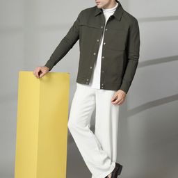 CHKOKKO Men Solid Tailored Jacket-picture-16